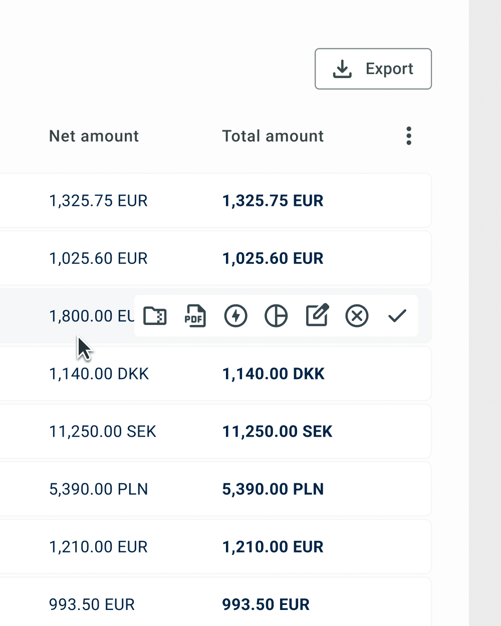 invoices