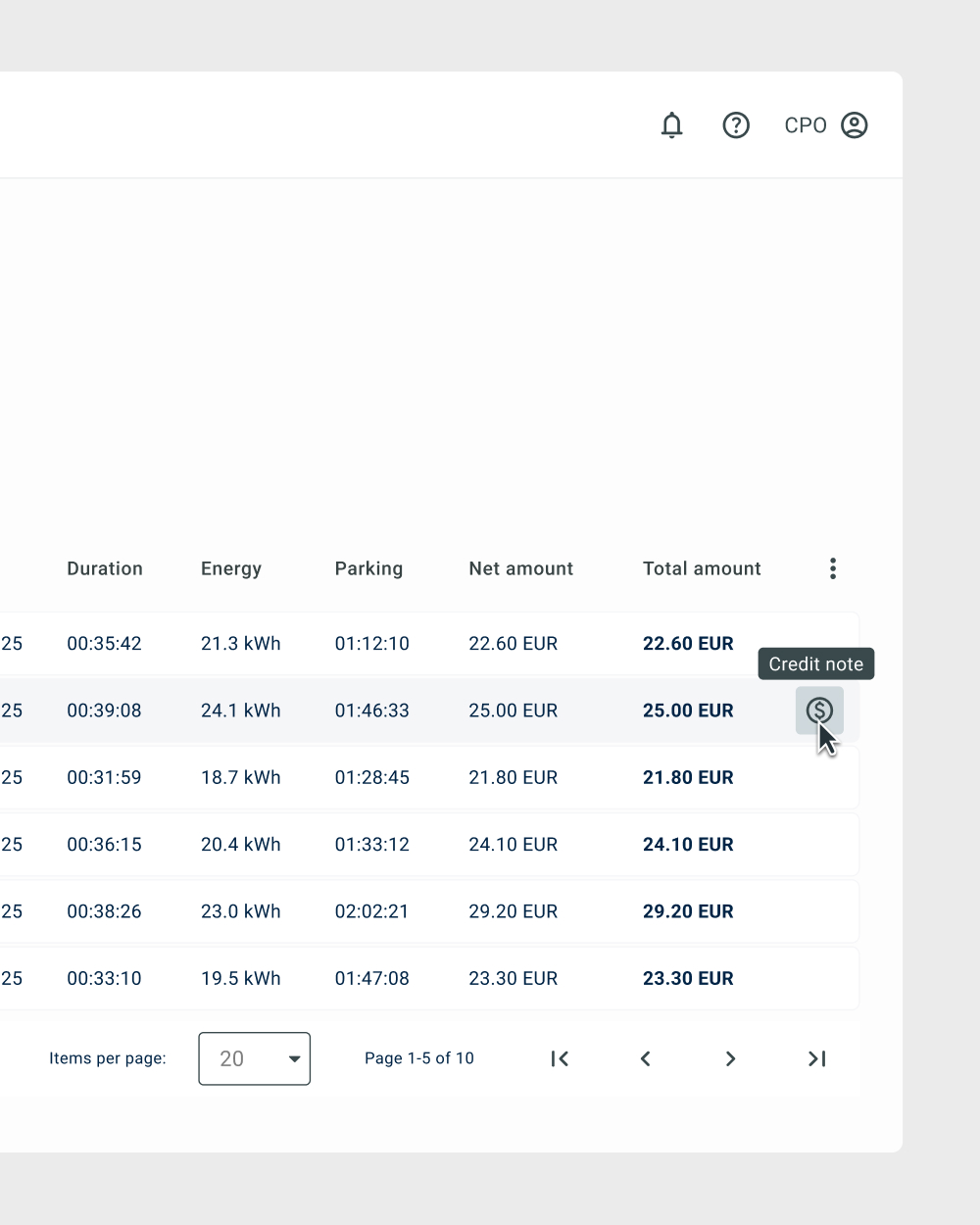 invoices