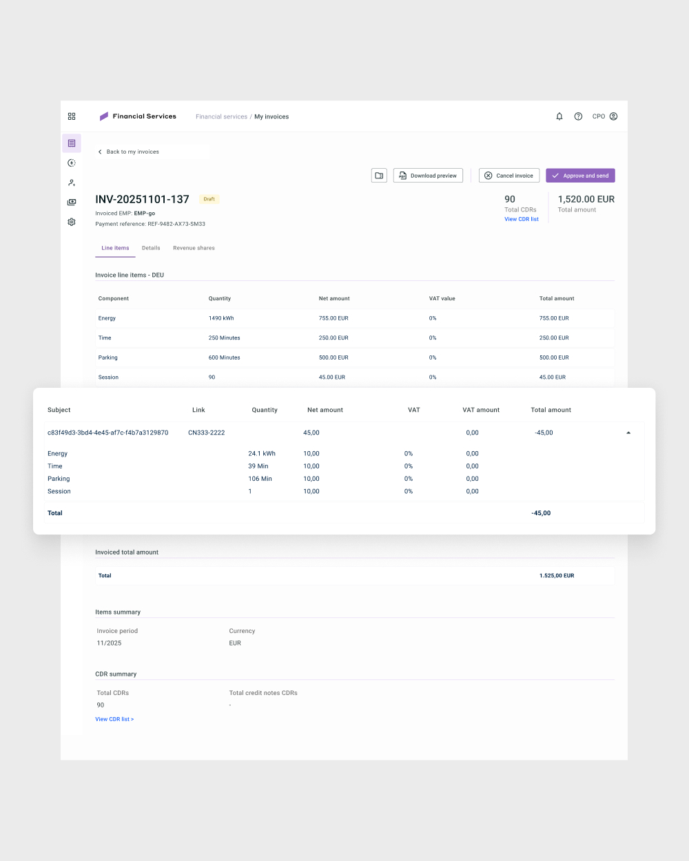 invoices