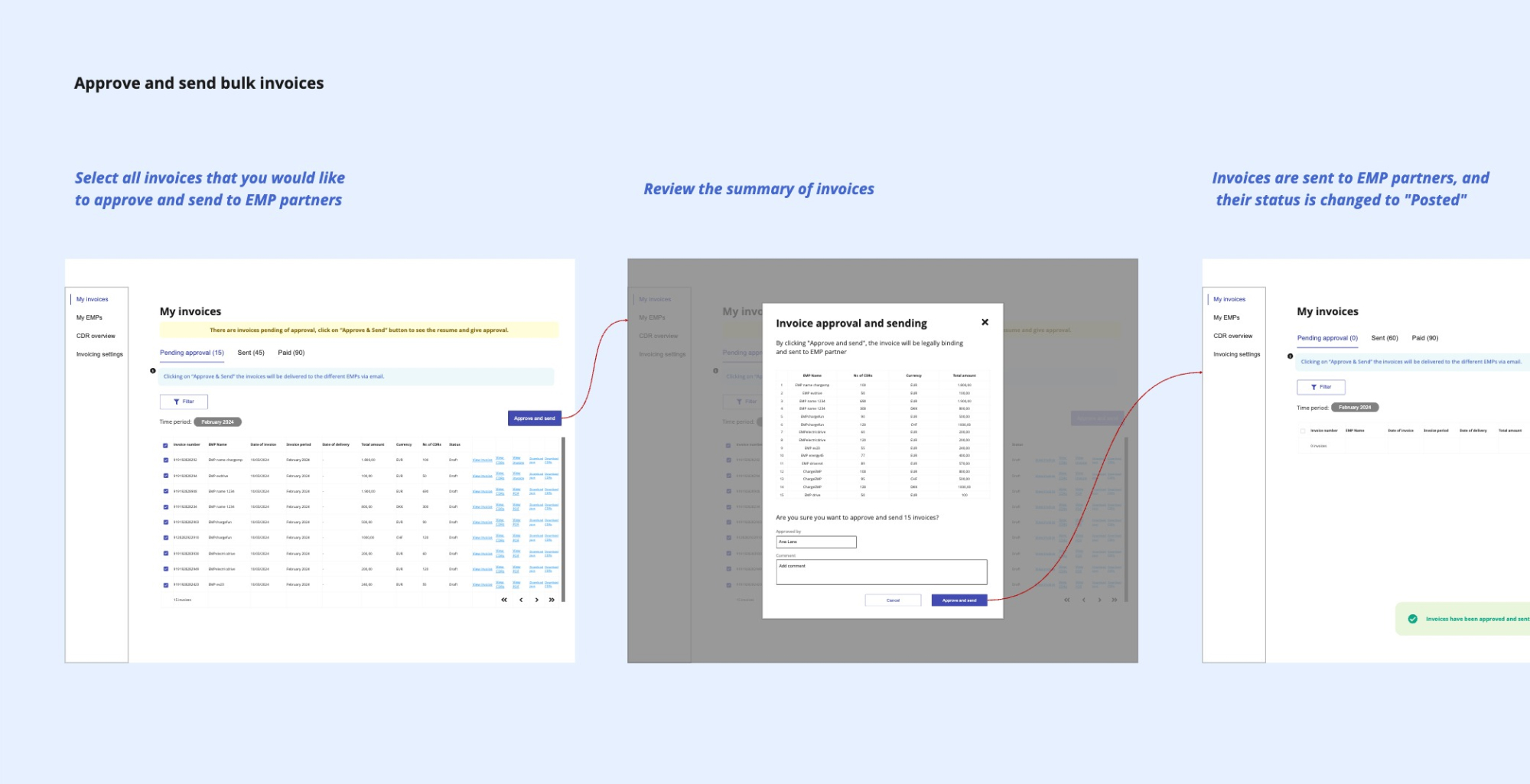 invoices